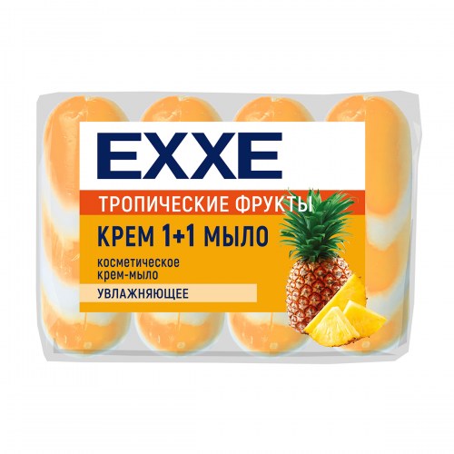 EXXE мыло 1+1 4х75 Тропик